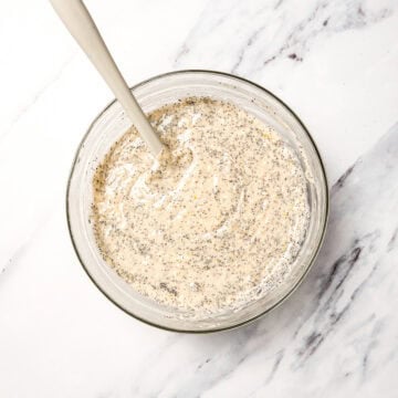 Vegan Lemon Poppy Seed Muffins