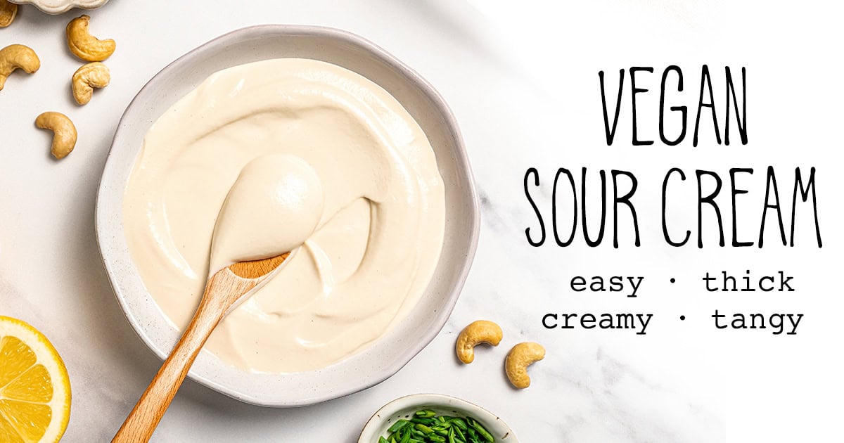 Easy Vegan Sour Cream